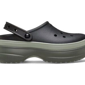 Crocs shoes NWT Classic Stacked Clog black Men 10 women 12 women 13